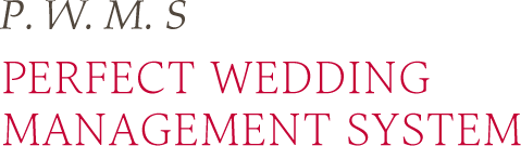 p. w. m. s PERFECT WEDDING MANAGEMENT SYSTEM